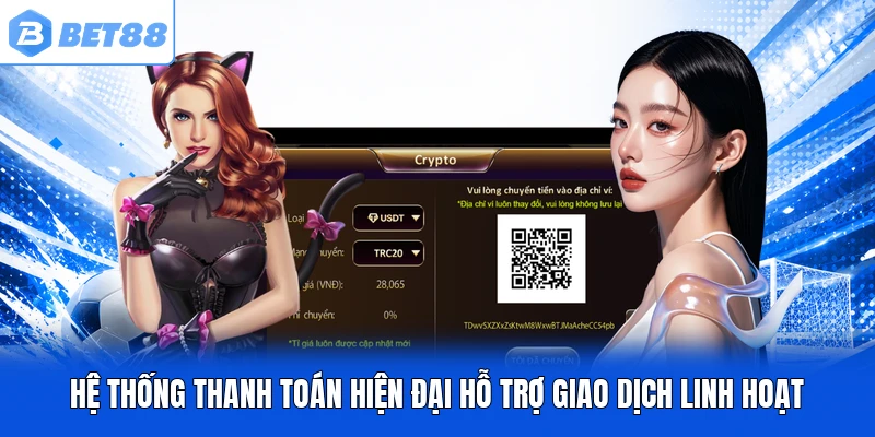 Hệ thống thanh toán hiện đại hỗ trợ giao dịch linh hoạt